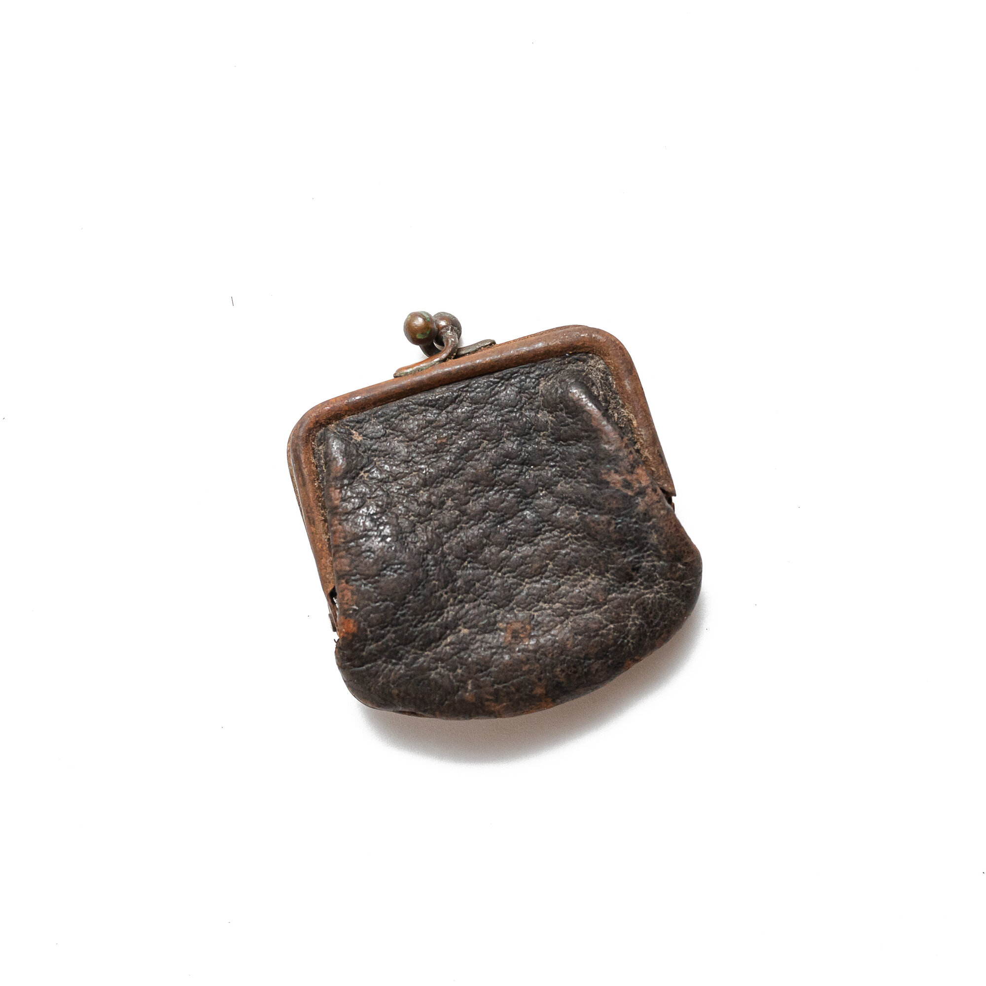 Leather coin purse