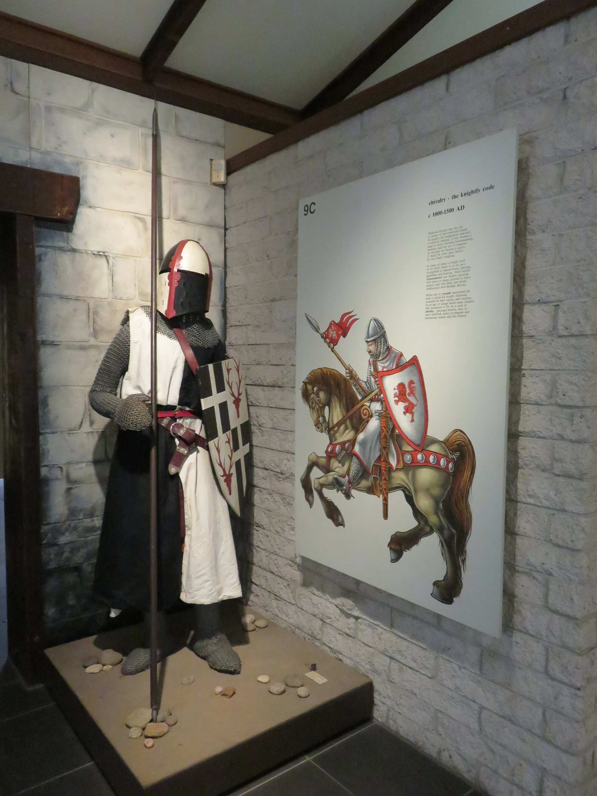 A Knights armour and apparel