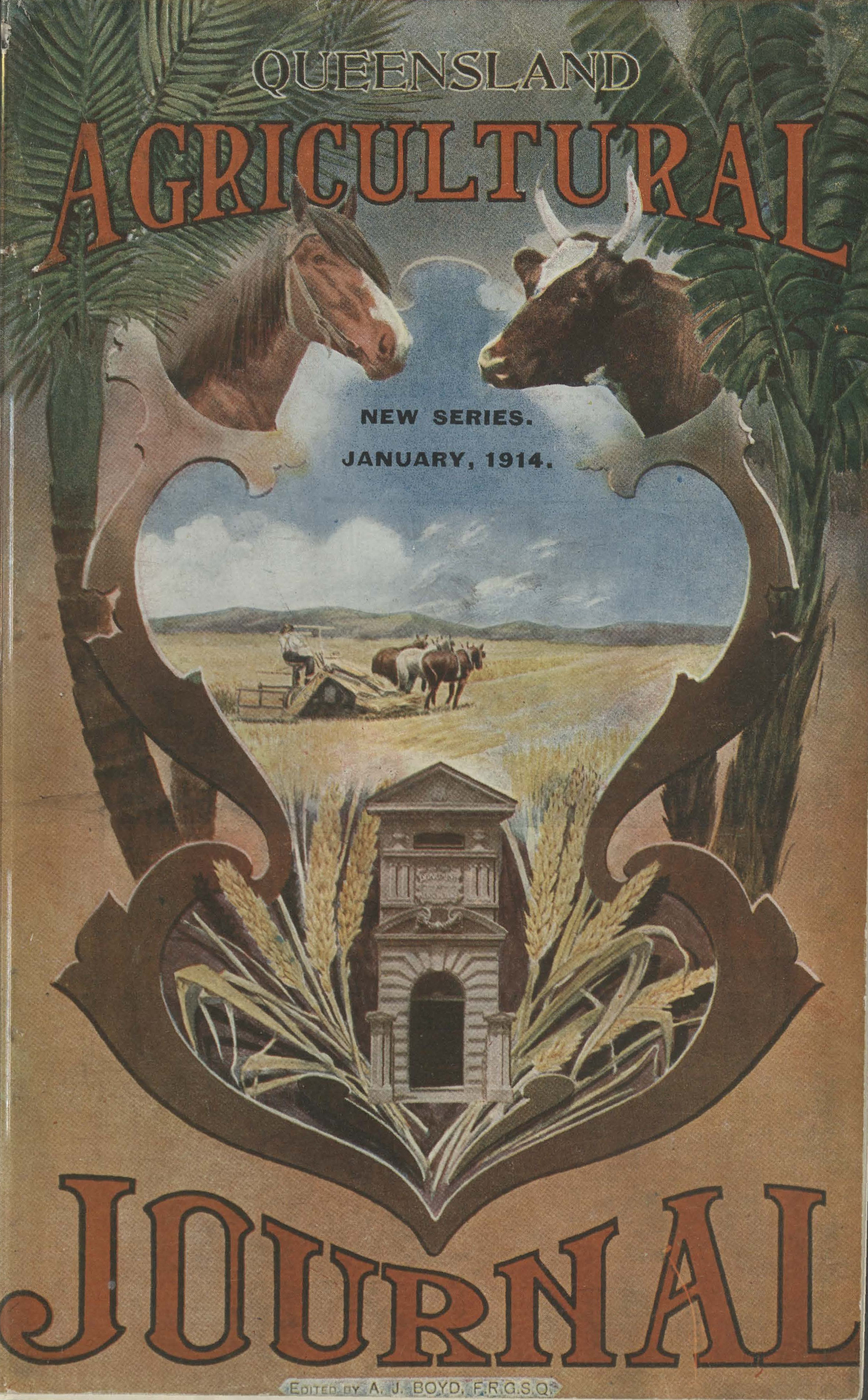 Queensland Agricultural Journal - January 1914