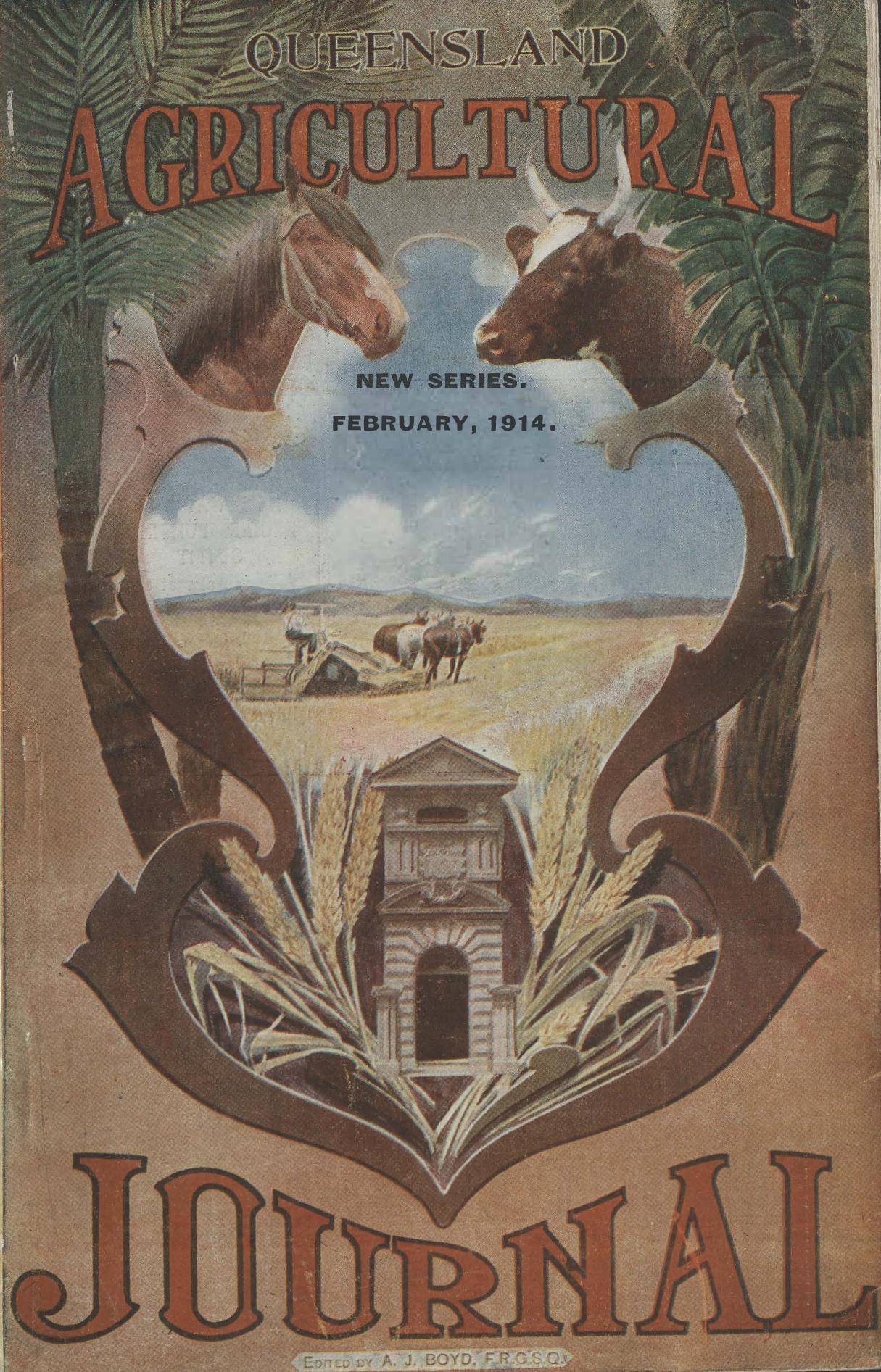 Queensland Agricultural Journal - February 1914