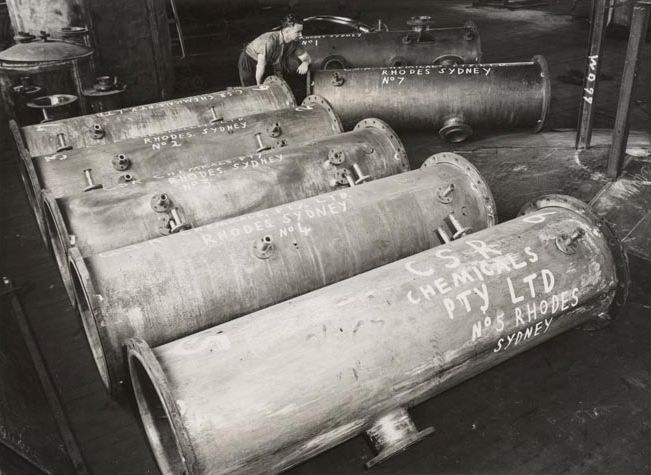 Machinery - Distillation column for acetic anhydride