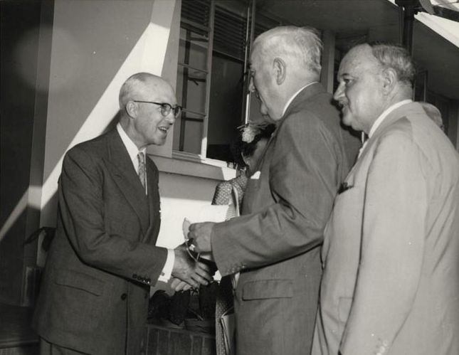 Sir Robert Menzies (Prime Minister of Australia) Visit