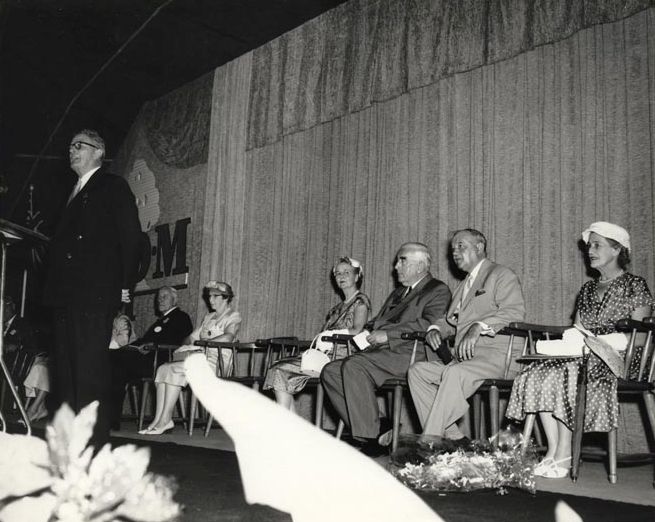 Sir Robert Menzies (Prime Minister of Australia) Visit