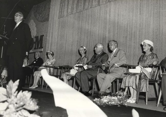Sir Robert Menzies (Prime Minister of Australia) Visit