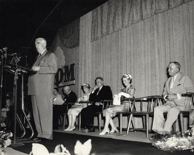Sir Robert Menzies (Prime Minister of Australia) Visit