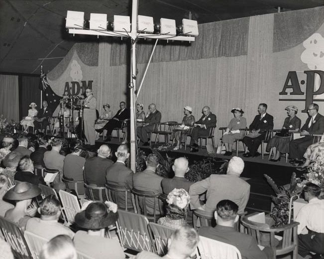 Sir Robert Menzies (Prime Minister of Australia) Visit