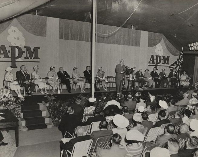 Sir Robert Menzies (Prime Minister of Australia) Visit