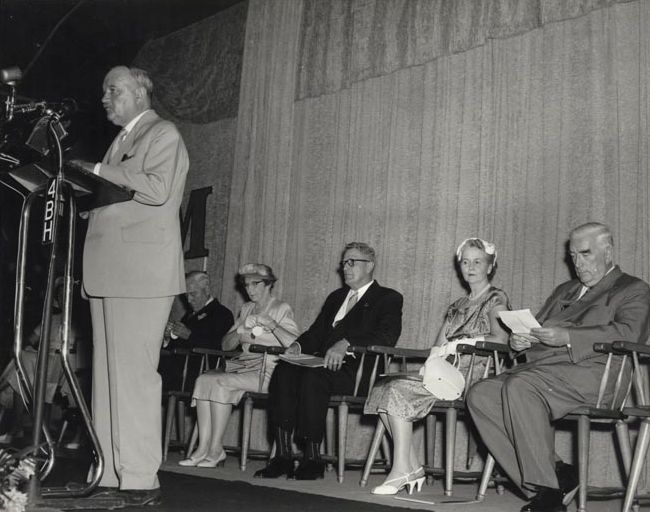 Sir Robert Menzies (Prime Minister of Australia) Visit