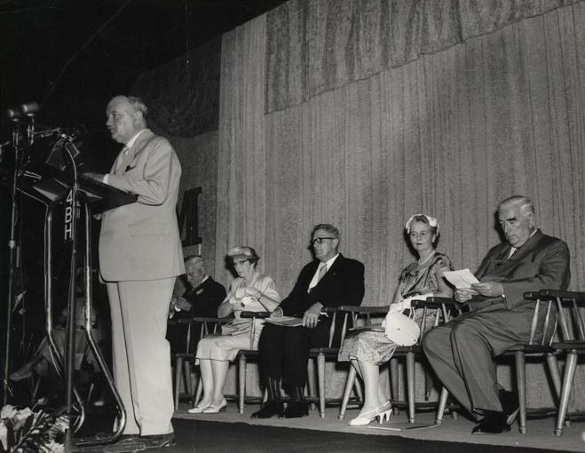 Sir Robert Menzies (Prime Minister of Australia) Visit