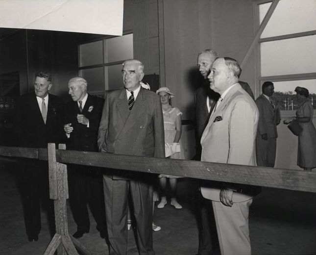 Sir Robert Menzies (Prime Minister of Australia) Visit