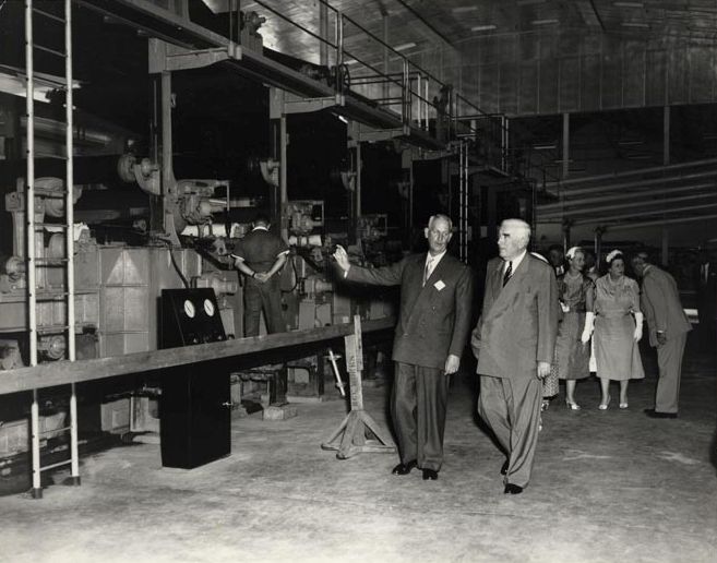 Sir Robert Menzies (Prime Minister of Australia) Visit
