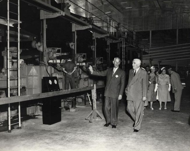 Sir Robert Menzies (Prime Minister of Australia) Visit