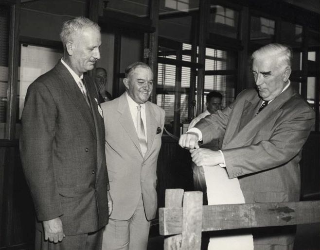 Sir Robert Menzies (Prime Minister of Australia) Visit