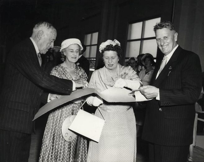 Sir Robert Menzies (Prime Minister of Australia) Visit