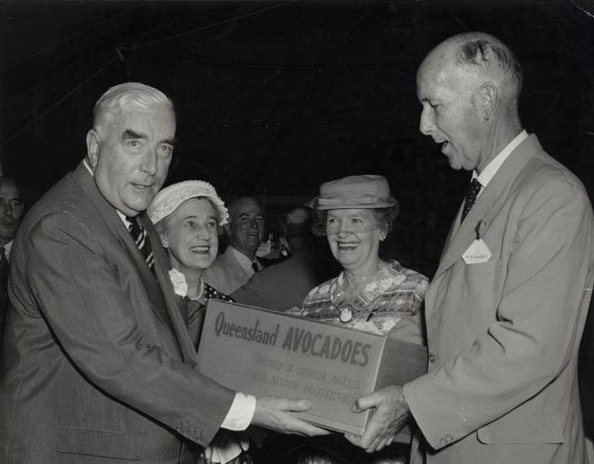Sir Robert Menzies (Prime Minister of Australia) Visit