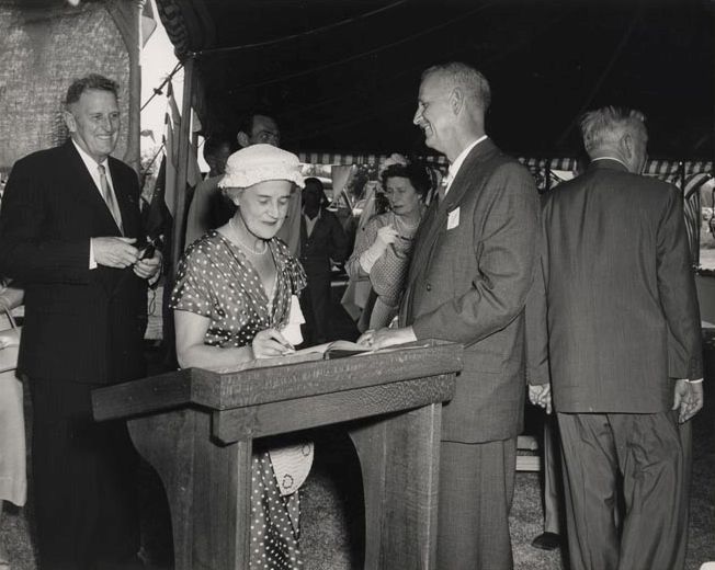 Sir Robert Menzies (Prime Minister of Australia) Visit