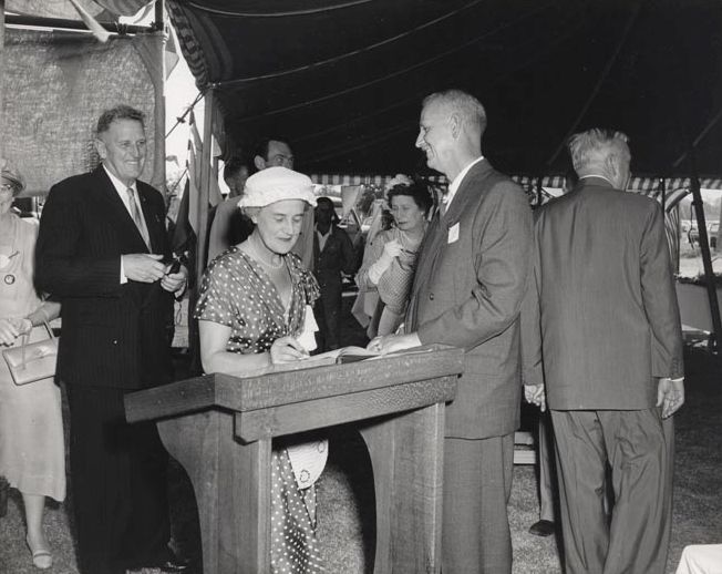 Sir Robert Menzies (Prime Minister of Australia) Visit