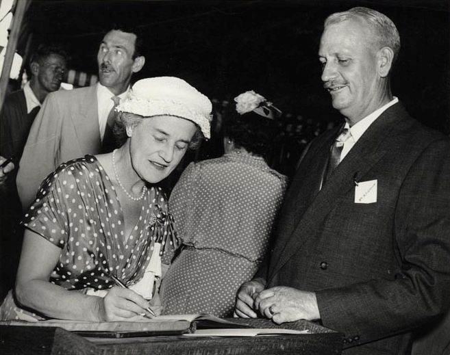 Sir Robert Menzies (Prime Minister of Australia) Visit