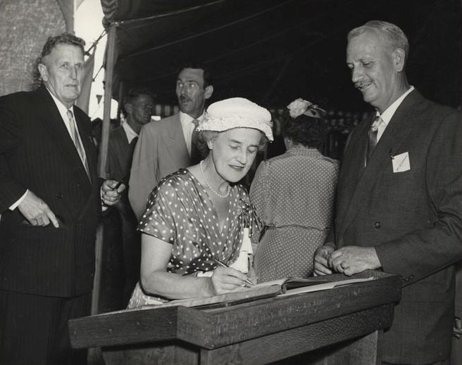 Sir Robert Menzies (Prime Minister of Australia) Visit