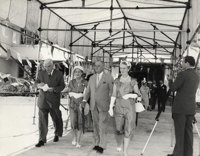 Sir Robert Menzies (Prime Minister of Australia) Visit