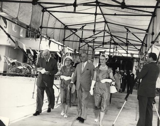 Sir Robert Menzies (Prime Minister of Australia) Visit