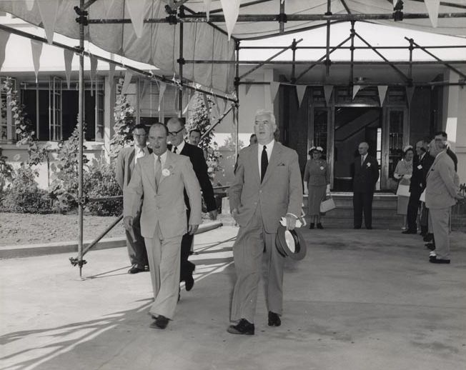 Sir Robert Menzies (Prime Minister of Australia) Visit
