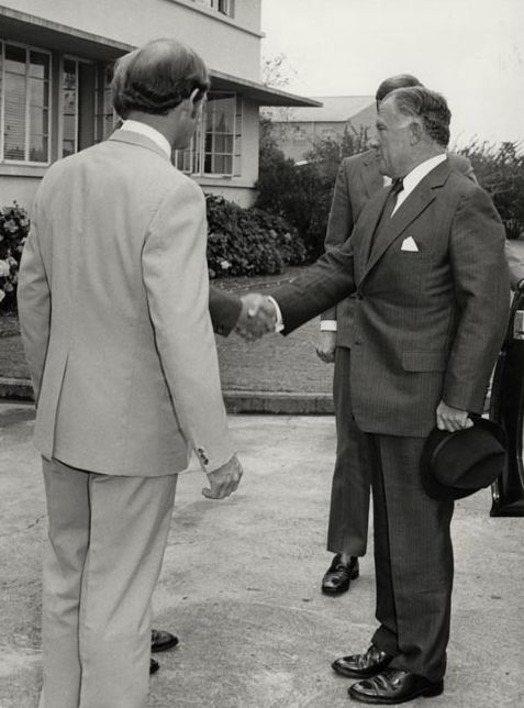 Visit by the Governor of Queensland - Sir Colin Thomas Hannah