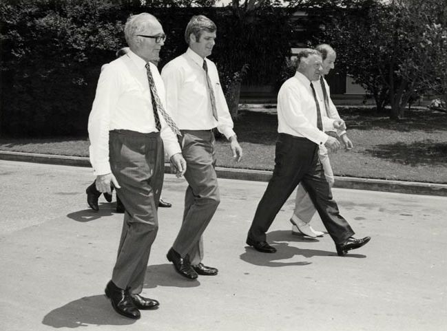 Visit by the Governor of Queensland - Sir Colin Thomas Hannah