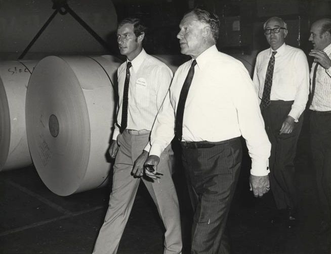 Visit by the Governor of Queensland - Sir Colin Thomas Hannah