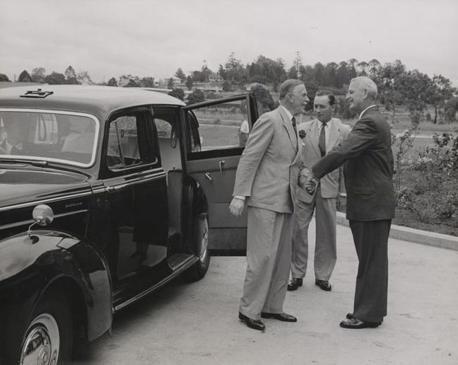 Visit by the Governor of Queensland - Sir Henry Abel Smith