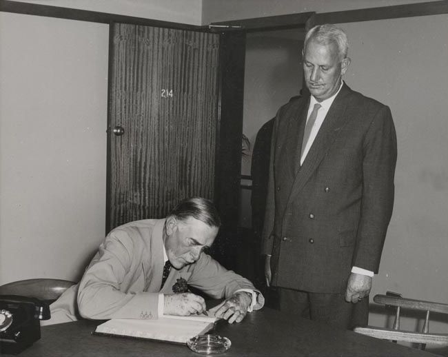 Visit by the Governor of Queensland - Sir Henry Abel Smith