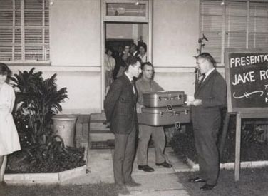 Presentation to Jake Rosen