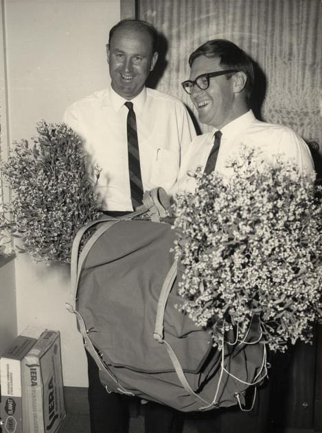 Ian Cathels and James (Angus) Pollock