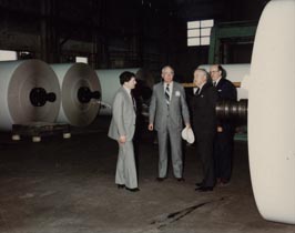 Visit by the Premier of Queensland, Sir Joh Bjelke-Petersen