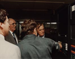 Visit by the Premier of Queensland, Sir Joh Bjelke-Petersen