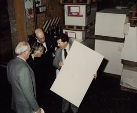 Visit by the Premier of Queensland, Sir Joh Bjelke-Petersen