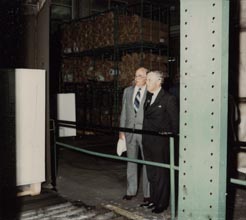 Visit by the Premier of Queensland, Sir Joh Bjelke-Petersen