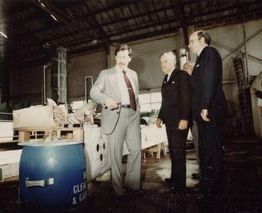 Visit by the Premier of Queensland, Sir Joh Bjelke-Petersen