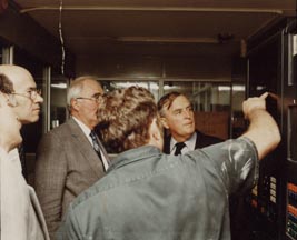 Visit by the Premier of Queensland, Sir Joh Bjelke-Petersen