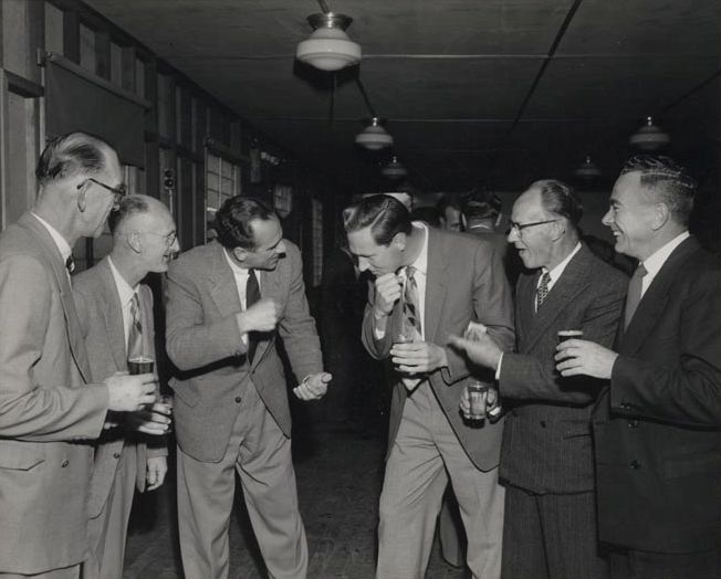 6 Men sharing a laugh