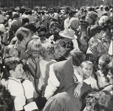 Christmas Party - Children meeting Santa