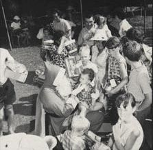 Christmas Party - Children waiting to meet Santa