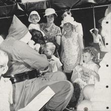 Christmas Party - Children waiting to meet Santa