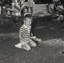 Christmas Party - Child with present