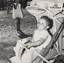 Christmas Party - Child in Pram