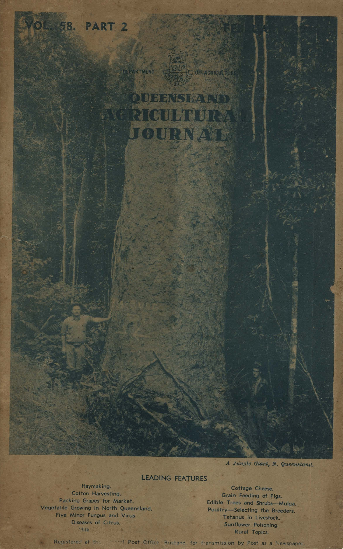 Queensland Agricultural Journal - February 1944