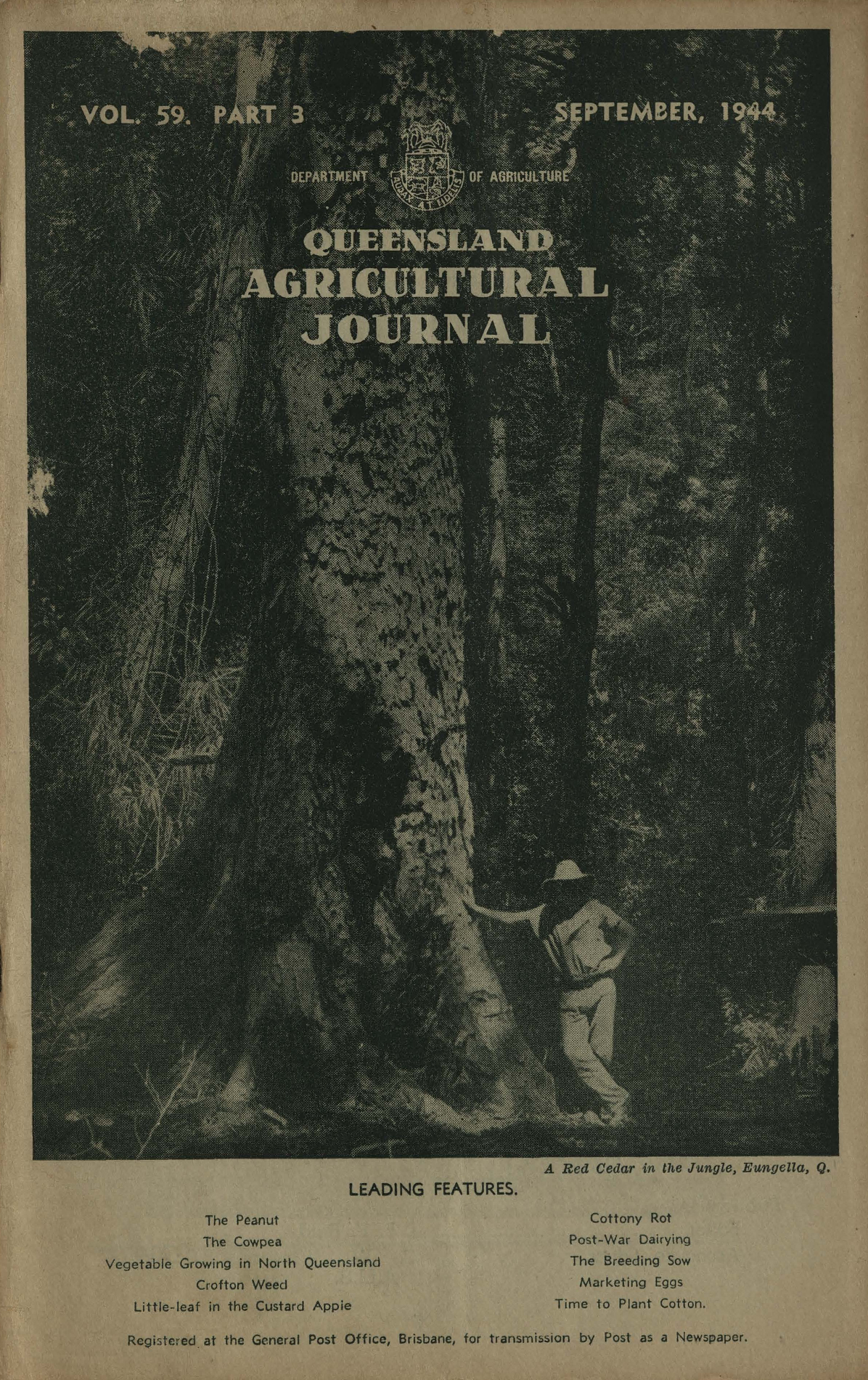 Queensland Agricultural Journal - September 1944