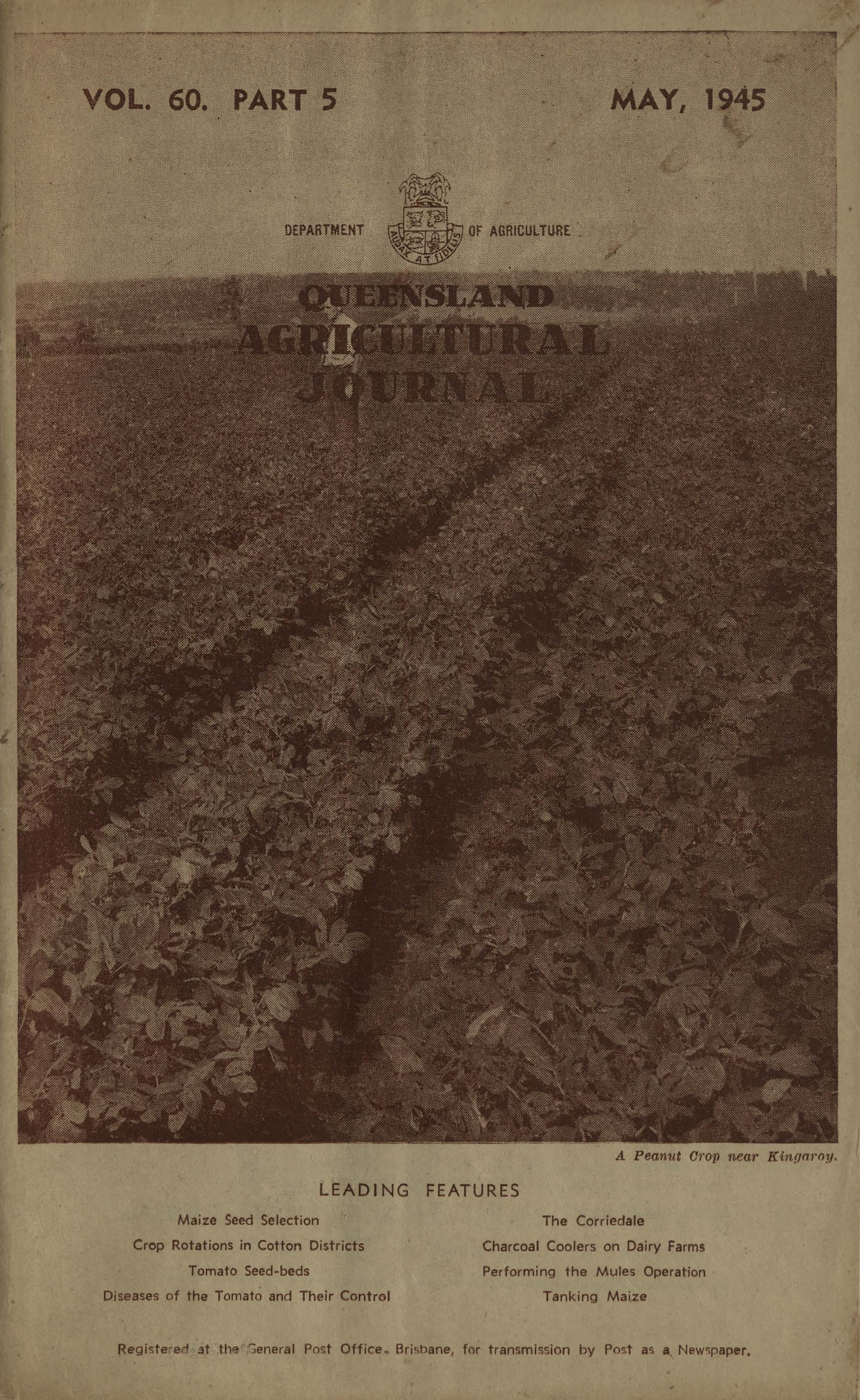 Queensland Agricultural Journal - May 1945