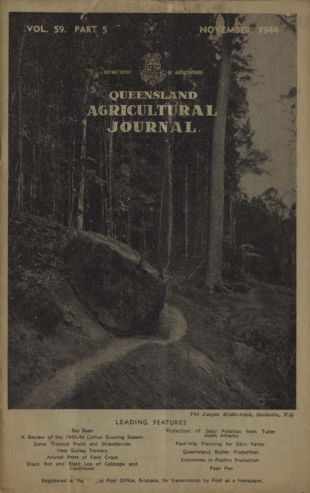 Queensland Agricultural Journal - November 1944