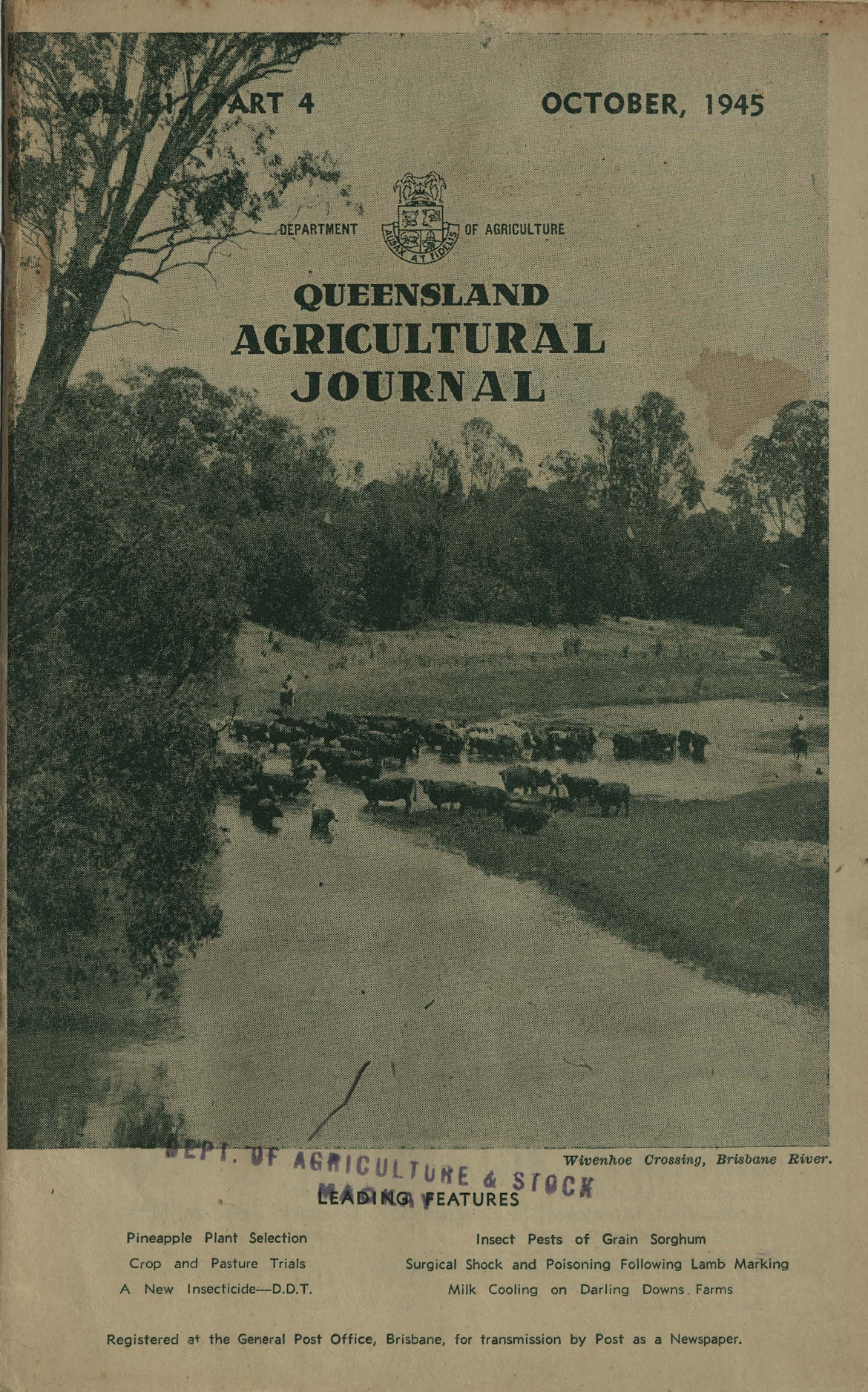 Queensland Agricultural Journal - October 1945